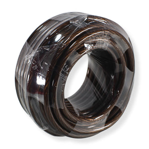 50Ft Pre Cut 0 Ga Black and Red CCA Power/Ground Wire Coil for Car Audio Systems