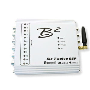 B2 Audio White 4v 12 Channel DSP with Bluetooth iOS/Android App 96 KHz - 32 Bit
