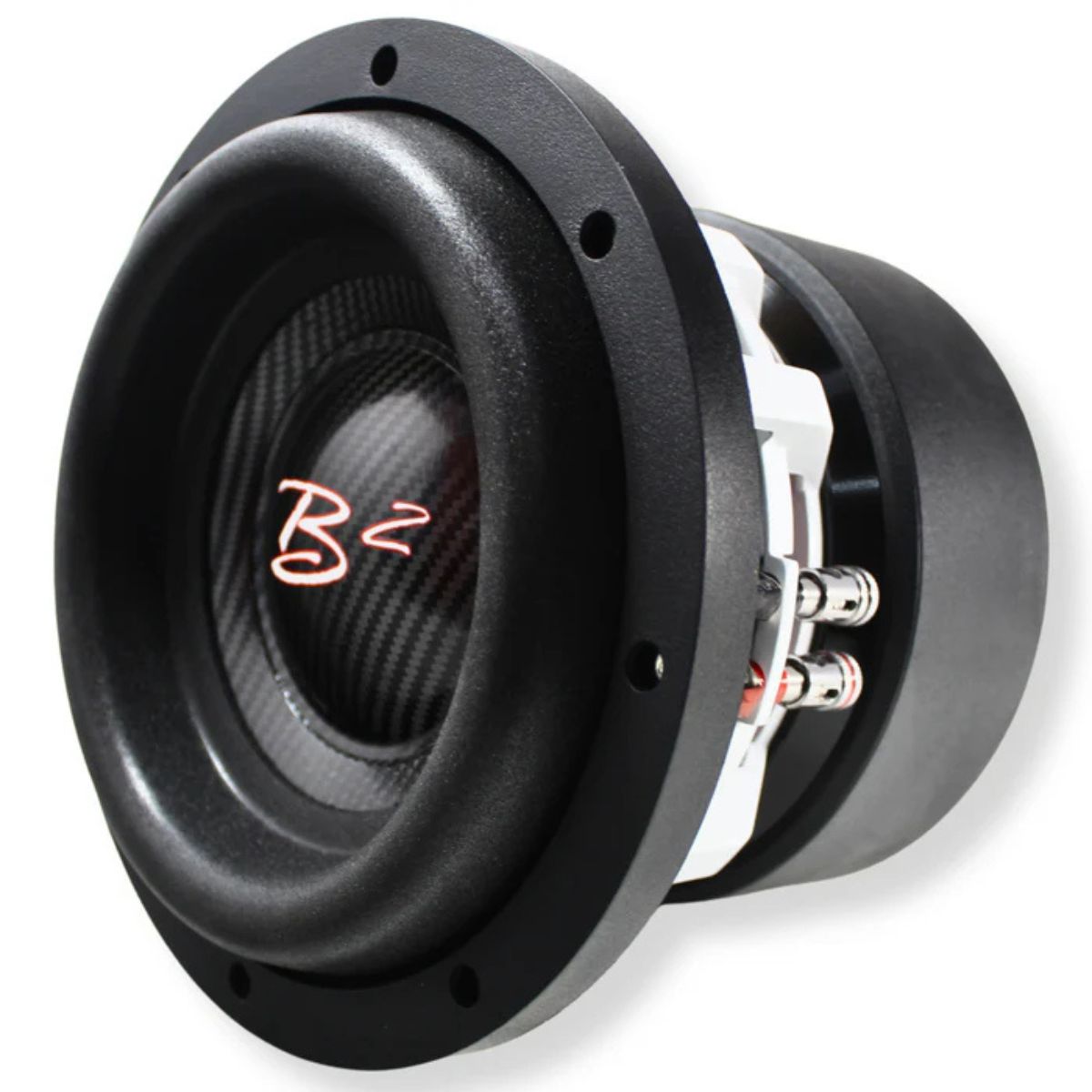 B2 Audio RAGE Monoblock 3.5k 1 Ohm Amplifier W/ 2 RAMPAGE 8" Subwoofers COMBO-10
