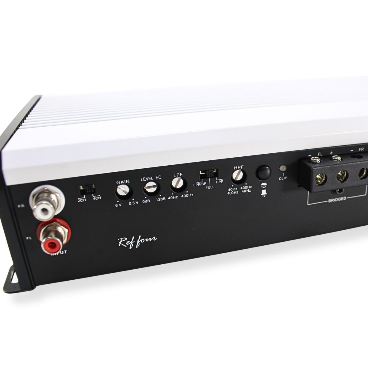 B2 Audio class A/B Ref Four 4CH 1200W SQ Amplifier 4-ohm Bridgeable