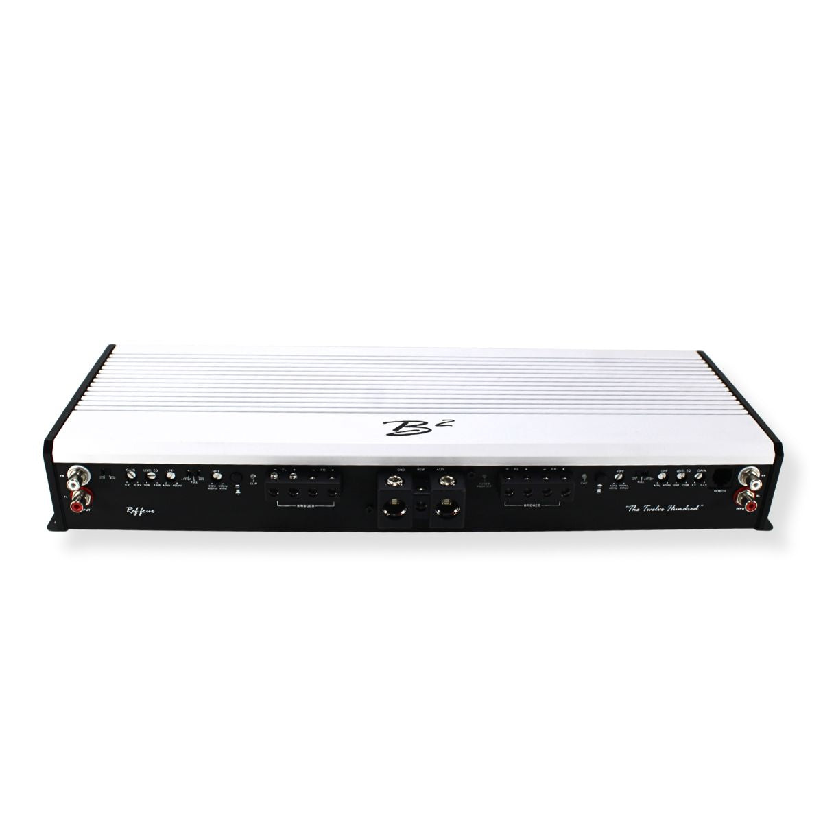 B2 Audio class A/B Ref Four 4CH 1200W SQ Amplifier 4-ohm Bridgeable