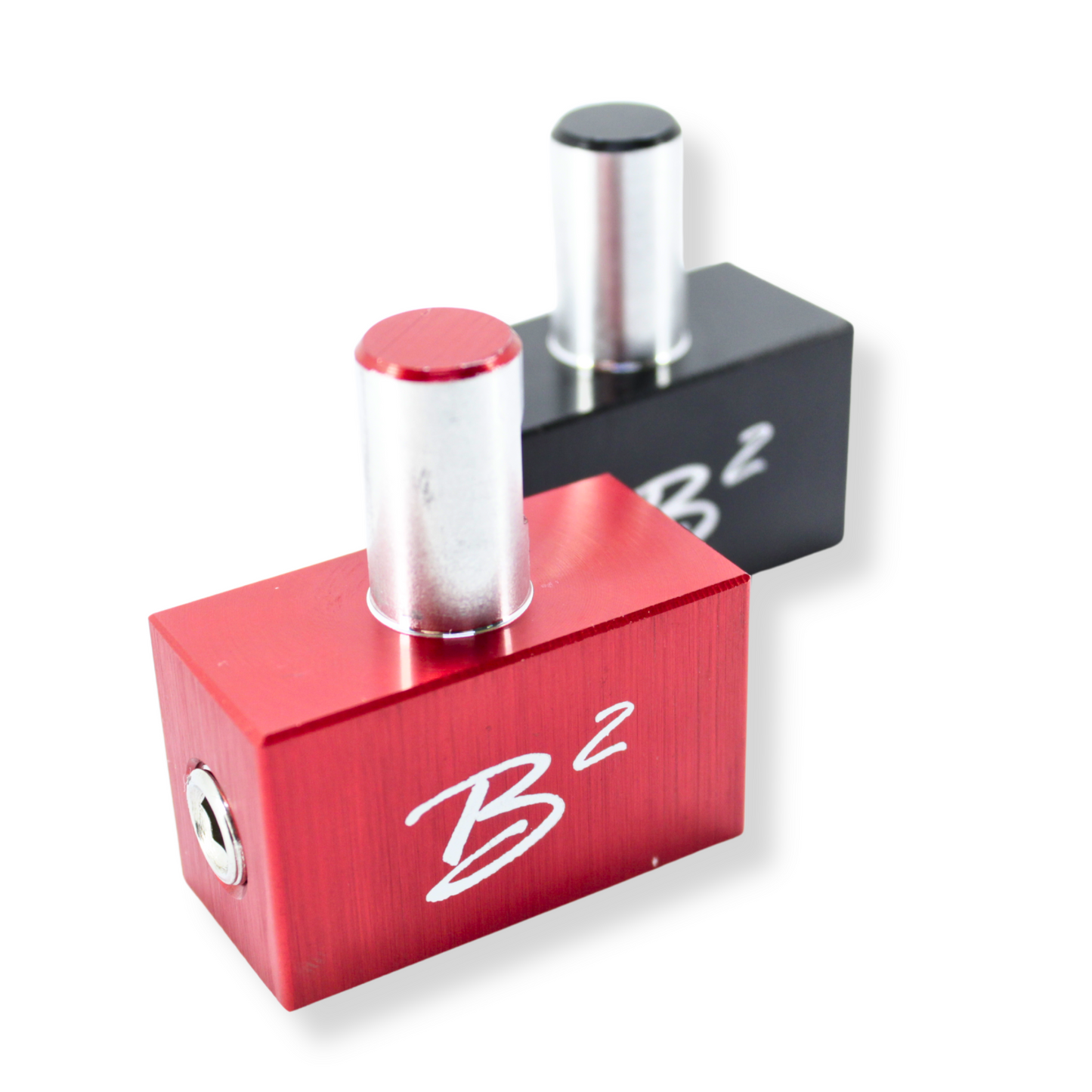 B2 Audio Pair of Dual 0GA to 0GA Amplifier Inputs With Anodized Finish & B2 logo engraved