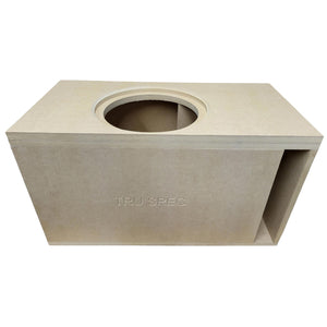 Tru Spec Prefab 12" Back Vented Ported Subwoofer Enclosure (Single Sub)