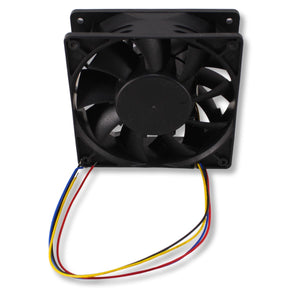 12 Volt 2.0A 4.7" Square High-Speed Cooling Fan 50CFM Waterproof Quiet Operation