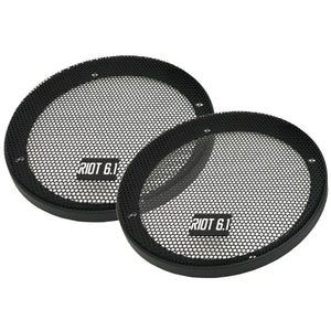 B2 Audio RIOT Series  6.5" 100 Watt RMS 4-Ohm Component Set With 1" Wide Band Tweeter & Crossover RIOT61