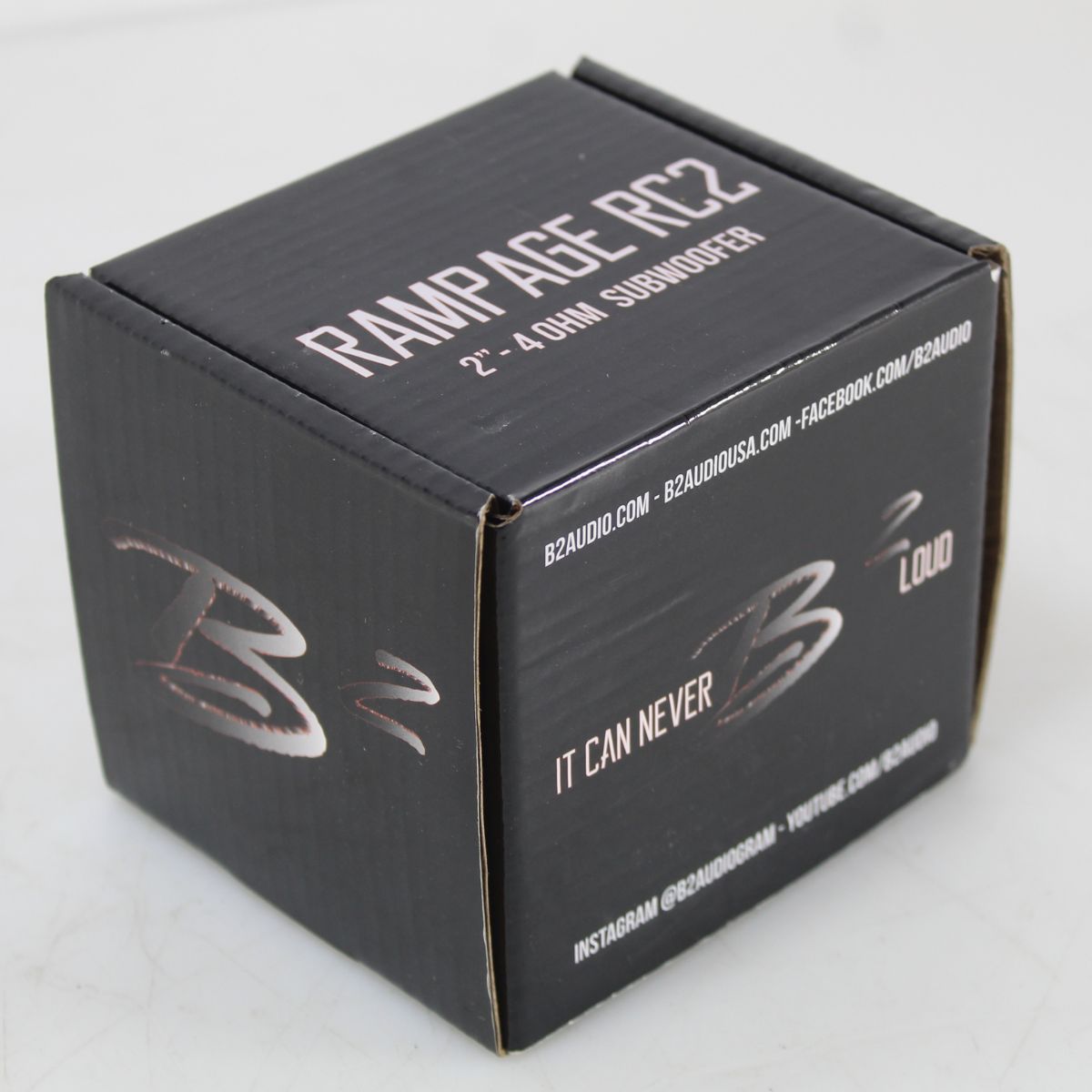 2" 4-Ohm B2 Audio Rampage RC2 Subwoofer for RC Cars OPEN BOX