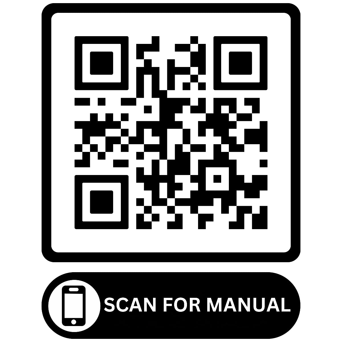 B2-RAGE-1600.5 Amplifier Manual QR code scan for manual
