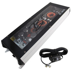 B2 Audio RIOT Mono 2.5K 2500 Watt 1-Ohm Class D Subwoofer Amplifier w/ RGB LED Illumination