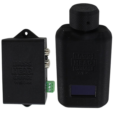 Wireless Bass Knob with OLED Display, RCA Attenuation, and Voltage Meter
