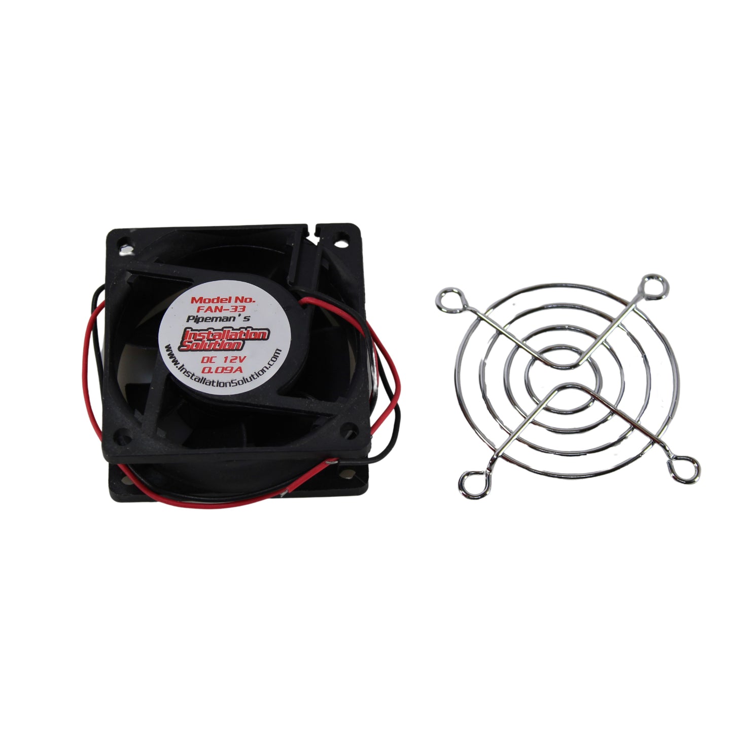12 Volt 0.09A DC/AC Square High-Speed Cooling Fan Quiet Operation for Electro