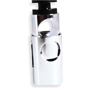 Big Jeff Audio 4 Ga Tall Speaker Push Terminal Brass/Nickel Plated Black 25 Pack