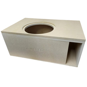 Tru Spec Prefab 15" Back Vented Ported Subwoofer Enclosure (Single Sub)