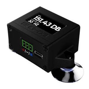 Basshead Garage 9-18v Bass Decibel / SPL Meter with 1.3" OLED Display