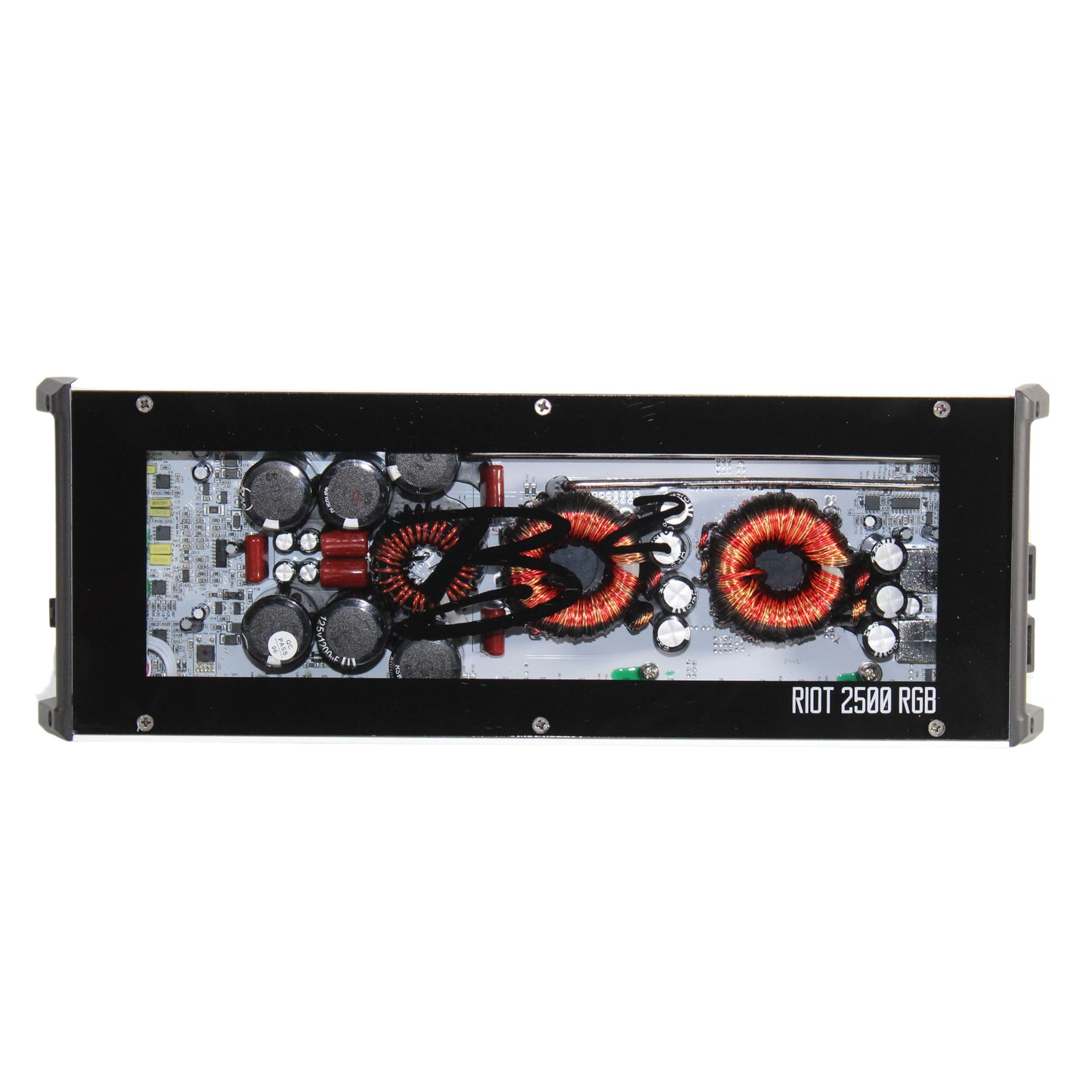 B2 Audio RIOT Mono 2.5K 2500 Watt 1-Ohm Class D Subwoofer Amplifier w/ RGB LED Illumination