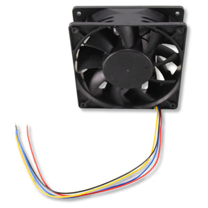 12 Volt 2.0A 4.7" Square High-Speed Cooling Fan 50CFM Waterproof Quiet Operation
