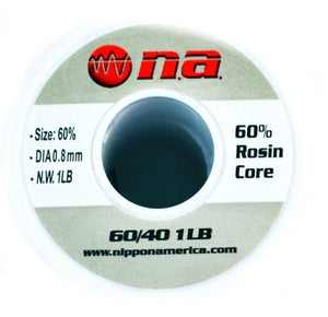 1 LB Spool of 60% Rosin Core 40% Lead Solder 0.8mm