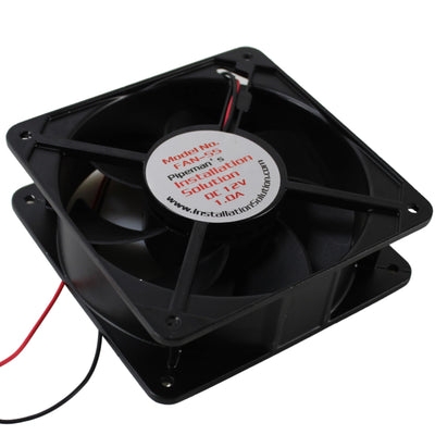 12 Volt Square High-Speed Waterproof Cooling Fan 106CFM Quiet Operation for Electronics