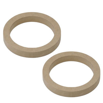 Pair of High Quality MDF Wood 5" Car Audio Speaker Spacer Rings SR5 for Installation