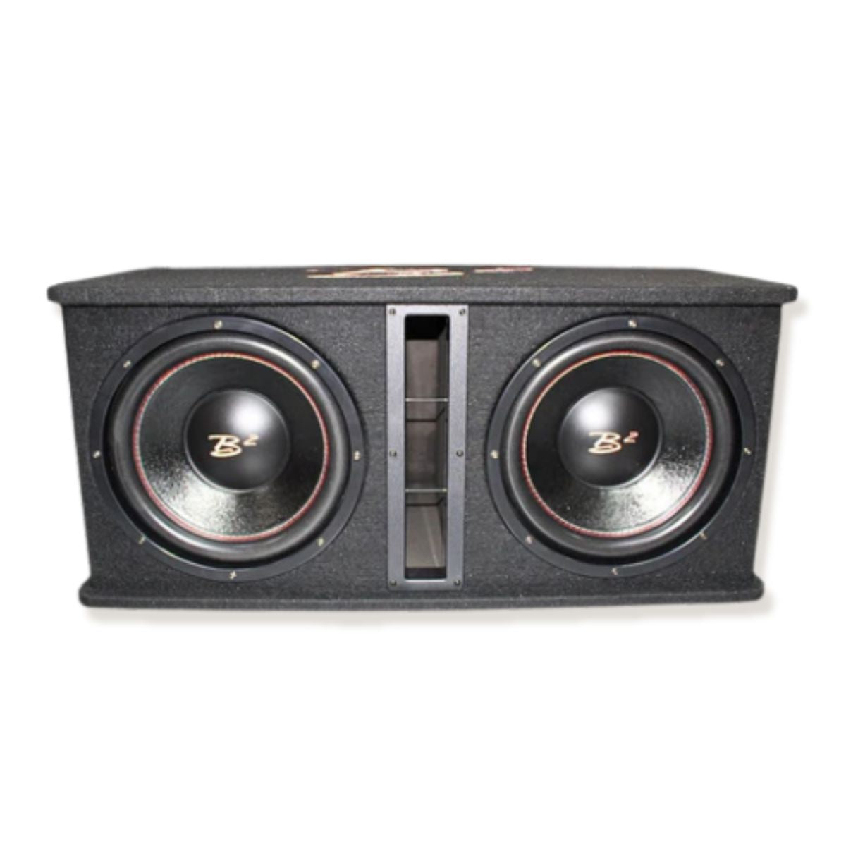 B2 Audio Full Car Audio Package DVPE212 Loaded Enclosure w/ RGB Amplifiers w/ 8" Speakers