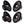 B2 Audio RAGE 4 Channel 800W Amplifier W/ 2 RIOT6P Speaker Sets COMBO-17