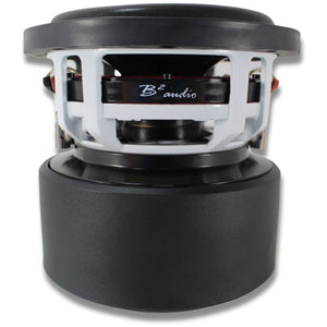 B2 Audio RAMPAGE Competition Series 6.5" 1000 Watt RMS Carbon Fiber Dual 2-Ohm 2" Voice Coil Subwoofer