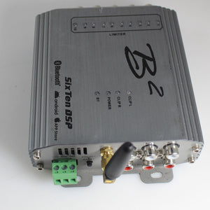 B2 Audio 4v 10 Channel DSP w/ Bluetooth IOS/Android App 96 KHz - 32 Bit OPEN BOX