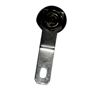 12 Gauge Brass Nickel Plated Negative Black Speaker Push Terminal Connector