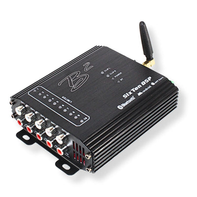 B2 Audio Black 4v 10 Channel DSP with Bluetooth iOS/Android App 96 KHz - 32 Bit