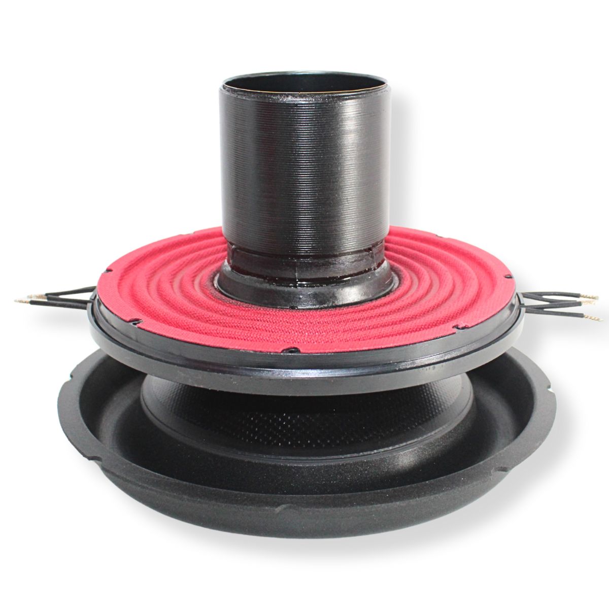 B2 Audio Rampage 10" Re-cone Kit Drop  2-Ohm 3" Coil Carbon Fiber