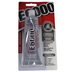 E6000 Industrial Strength Clear Medium Viscosity Waterproof Adhesive- 3.7 fl oz