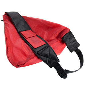 B2 Audio Riot Guy Chico Chest Sling Crossbody Bag in Red
