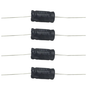 2 Pairs of Install Bay 4.7uF 100V 8500Hz 4 Ohm Non Polar Bass Blockers CAP4