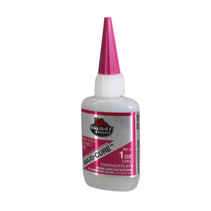 1/2 - 8 oz Maxi-Cure Extra-Thick CA Glue - High-Strength Adhesive