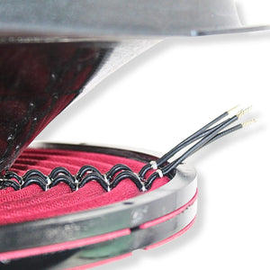 B2 Audio Rampage 15" Re-cone Kit Drop In 1-Ohm 4" Coil Carbon Fiber