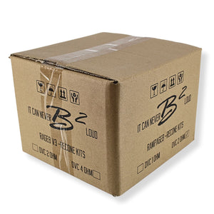 B2 Audio Rampage 8" Re-cone Kit Drop  1-Ohm 3" Coil Carbon Fiber