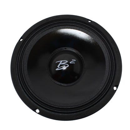 B2 Audio RIOT Series 8" 4-Ohm 150W RMS Mid-Range Speakers UV/Water Resistant Cone, Sold in Pairs RIOT8PWR