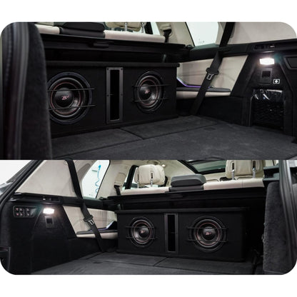 B2 Audio Dual 8" 800W Peak Dual 2 Ohm Vented Loaded Subwoofer Enclosure DVPE28