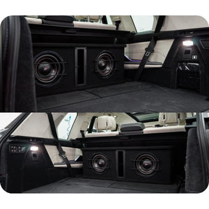 B2 Audio Dual 8" 800W Peak Dual 2 Ohm Vented Loaded Subwoofer Enclosure DVPE28