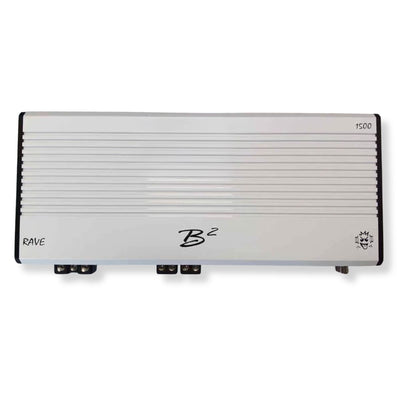 B2 Audio RAVE 1500W RMS 1-Ohm Monoblock Half-Bridge Class D Car Audio Amplifier
