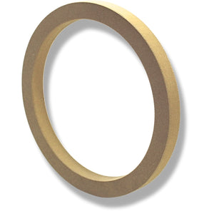 1 Pair High Quality MDF Car Stereo Speaker Spacer Rings 8" x 3/4" Universal Fit