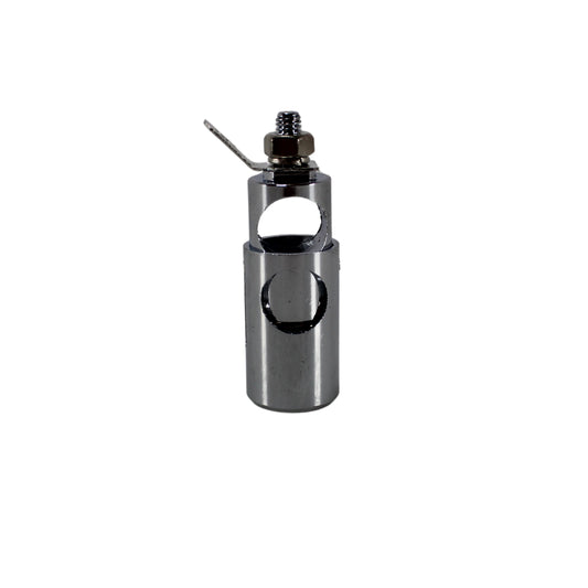 4 Gauge Brass/Nickel Plated Speaker Push Terminal (Single)