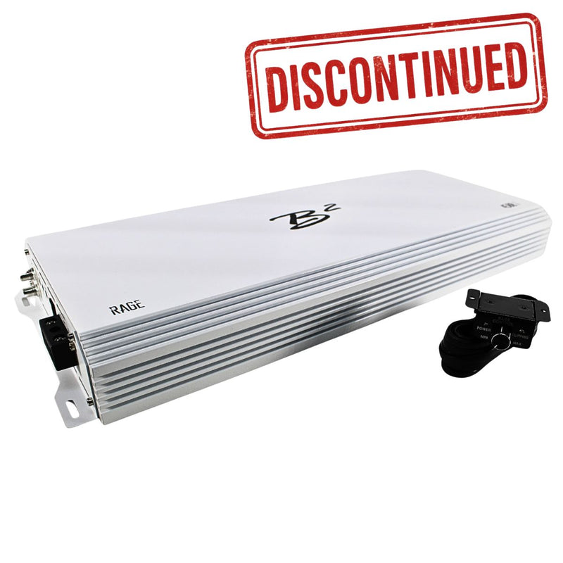 B2 Audio RAGE 4500 4.5K Watt 1-Ohm Monoblock Class-D Half Bridge Amplifier