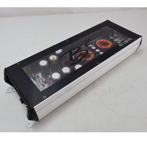 Mono Amplifier 2500W 1-Ohm Class-D Half-Bridge RGB LED Lights REFURBISHED