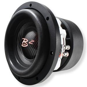 B2 Audio Dual RAMPAGE8 1000W RMS Subwoofers w/Tru Spec Dual 8" Box