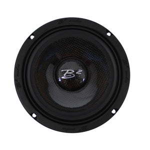 B2 Audio 6.5"  Carbon Fiber Marine, Motorcycle, Powersports, 3.3-Ohm Shallow Mount Speakers, Sold in pairs RAGE6CFM