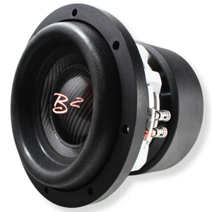 B2 Audio RAGE Monoblock 3.5k 1 Ohm Amplifier W/ 2 RAMPAGE 8" Subwoofers COMBO-10