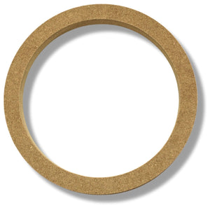 1 Pair High Quality MDF Car Stereo Speaker Spacer Rings 8" x 3/4" Universal Fit