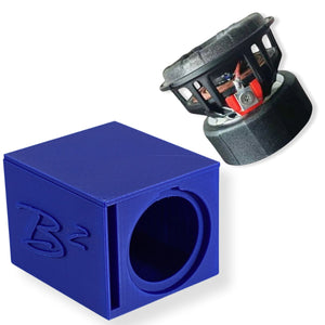 B2 Audio RIOT-2.5 Mini Woofer w/ Single Ported 3D-Printed Box DIY Project