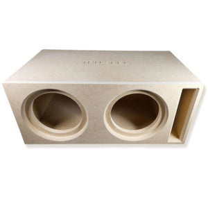 Two RAGE 8" DVC 500W RMS Subwoofer w/Tru Spec Vented Dual 8" Enclosure