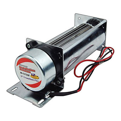 5" 12 Volt Crossflow Cooling Fan IS-CF512 Quiet High-Speed Airflow for Electronics